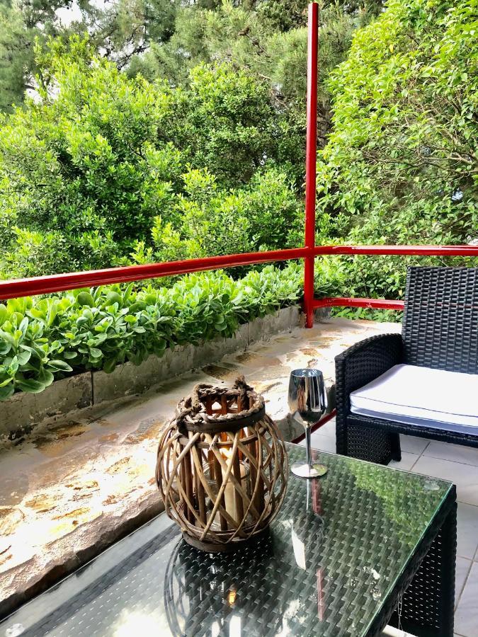 Villavictoria Marias View Pool Apartment Peraia  Bagian luar foto