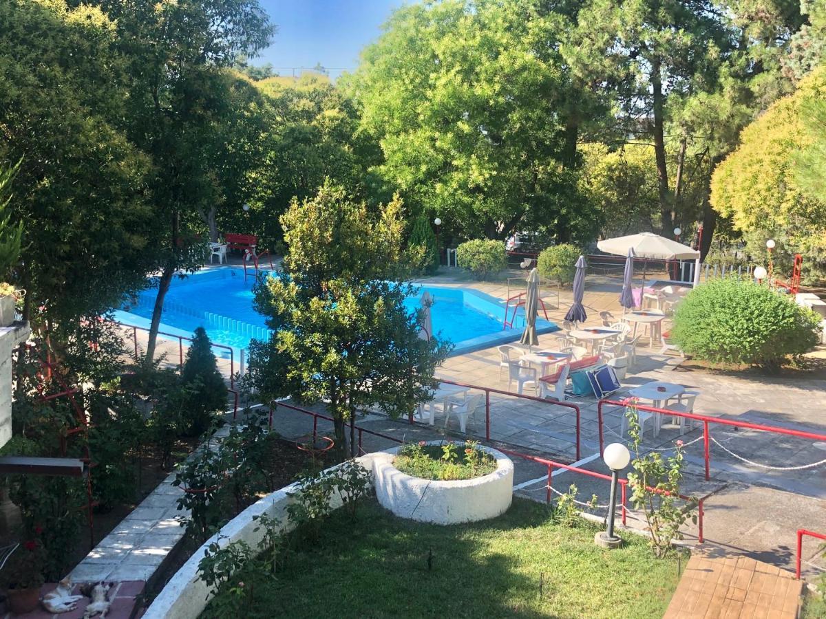 Villavictoria Marias View Pool Apartment Peraia  Bagian luar foto