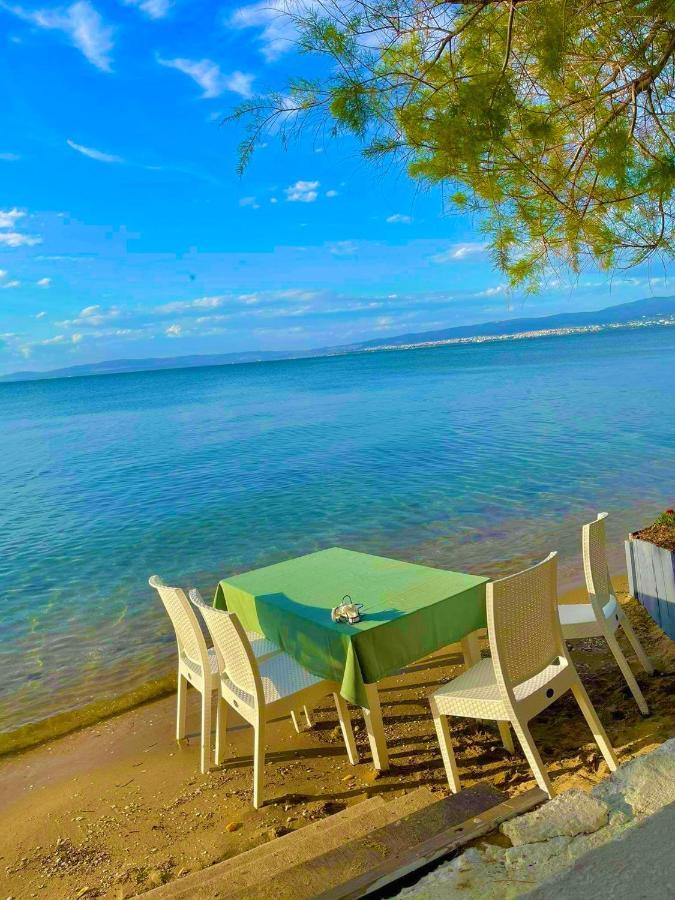 Villavictoria Marias View Pool Apartment Peraia  Bagian luar foto