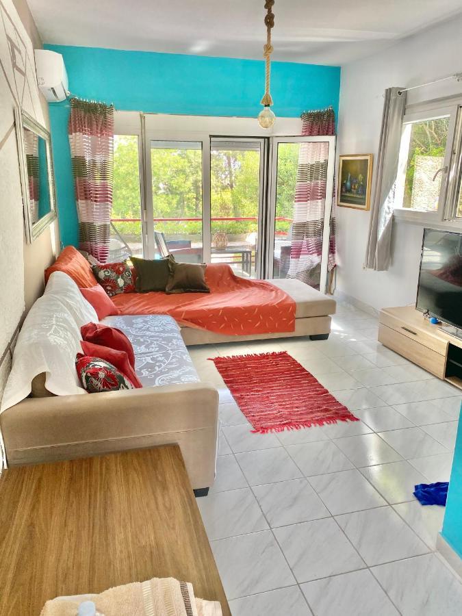Villavictoria Marias View Pool Apartment Peraia  Bagian luar foto