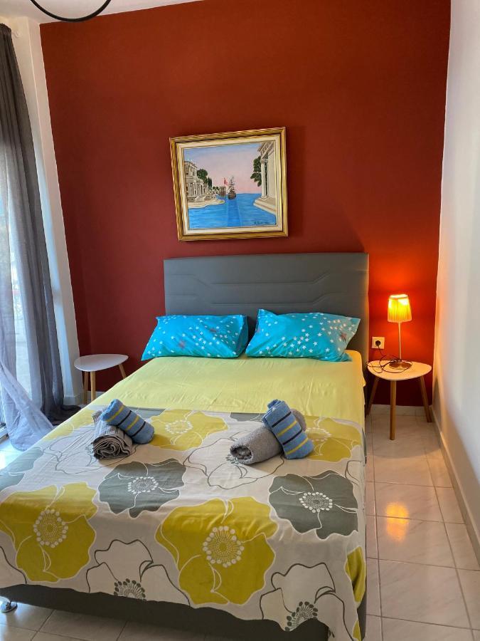 Villavictoria Marias View Pool Apartment Peraia  Bagian luar foto